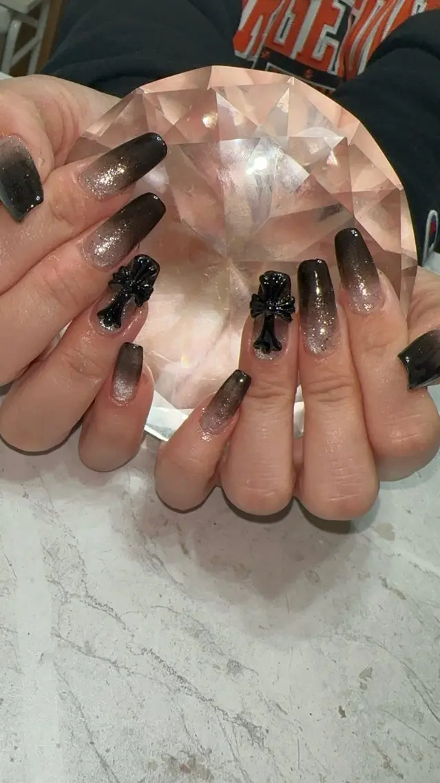 ネイル グラデーション ラメ(グリッター) ハンドネイル with nail.のネイルデザイン
