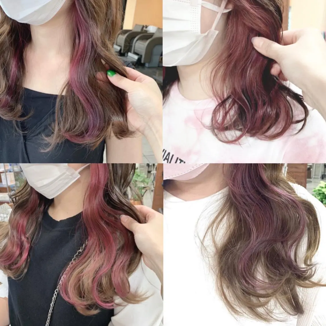 ミディアム カット ヘアカラー 🫧艶髪カラー🫧 森本くるみのヘアスタイル