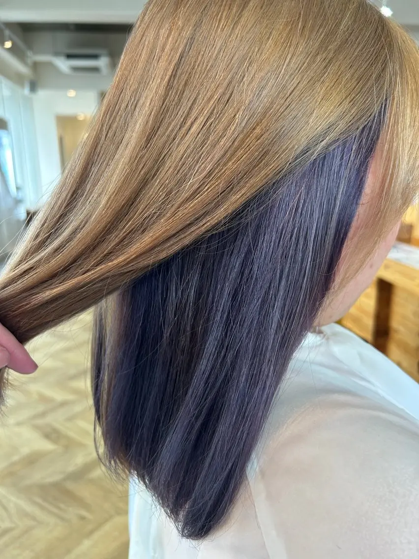 カラー 仲宗根 瑞希のヘアスタイル