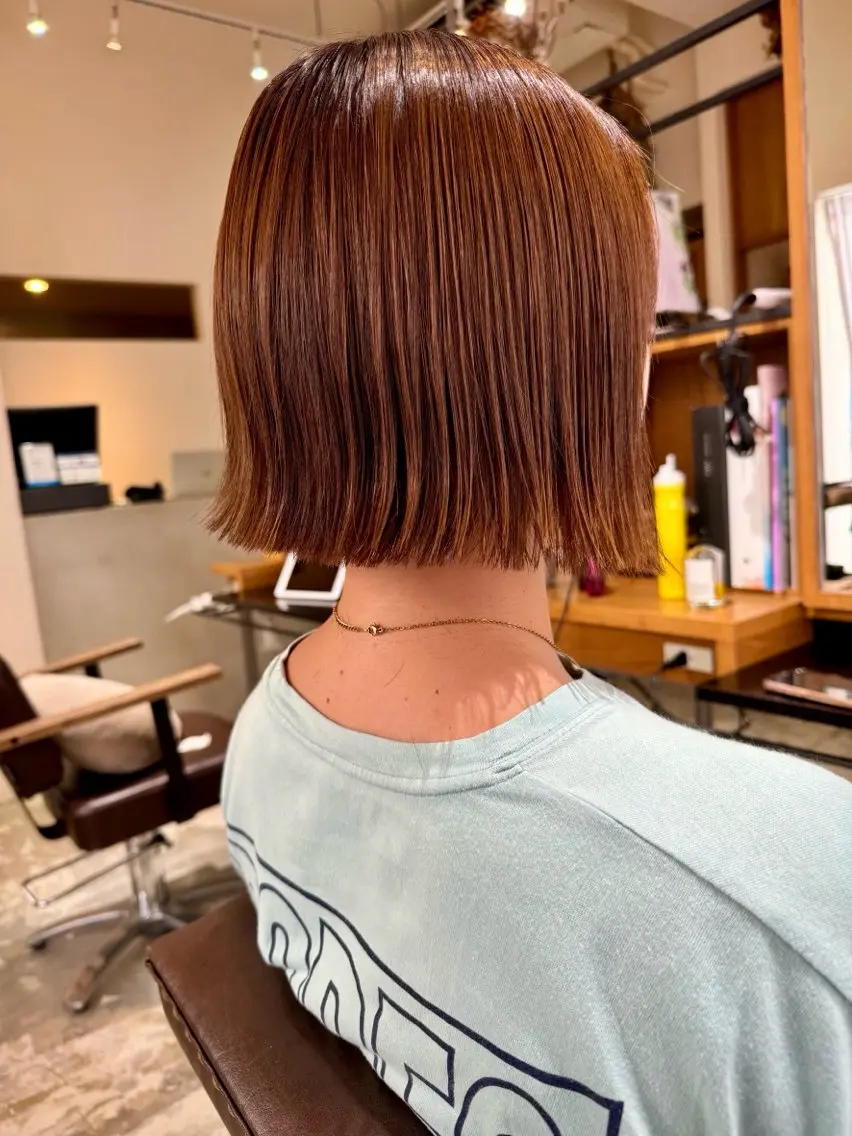 カラー根元染め(3cm以内)/白髪染めも可⭐️の写真