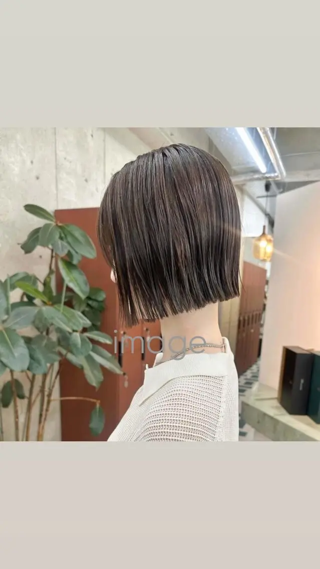 ショート ボブ 松本|似合わせ眉 ×まつげパーマ×ヘアの眉毛・アイブロウイメージ
