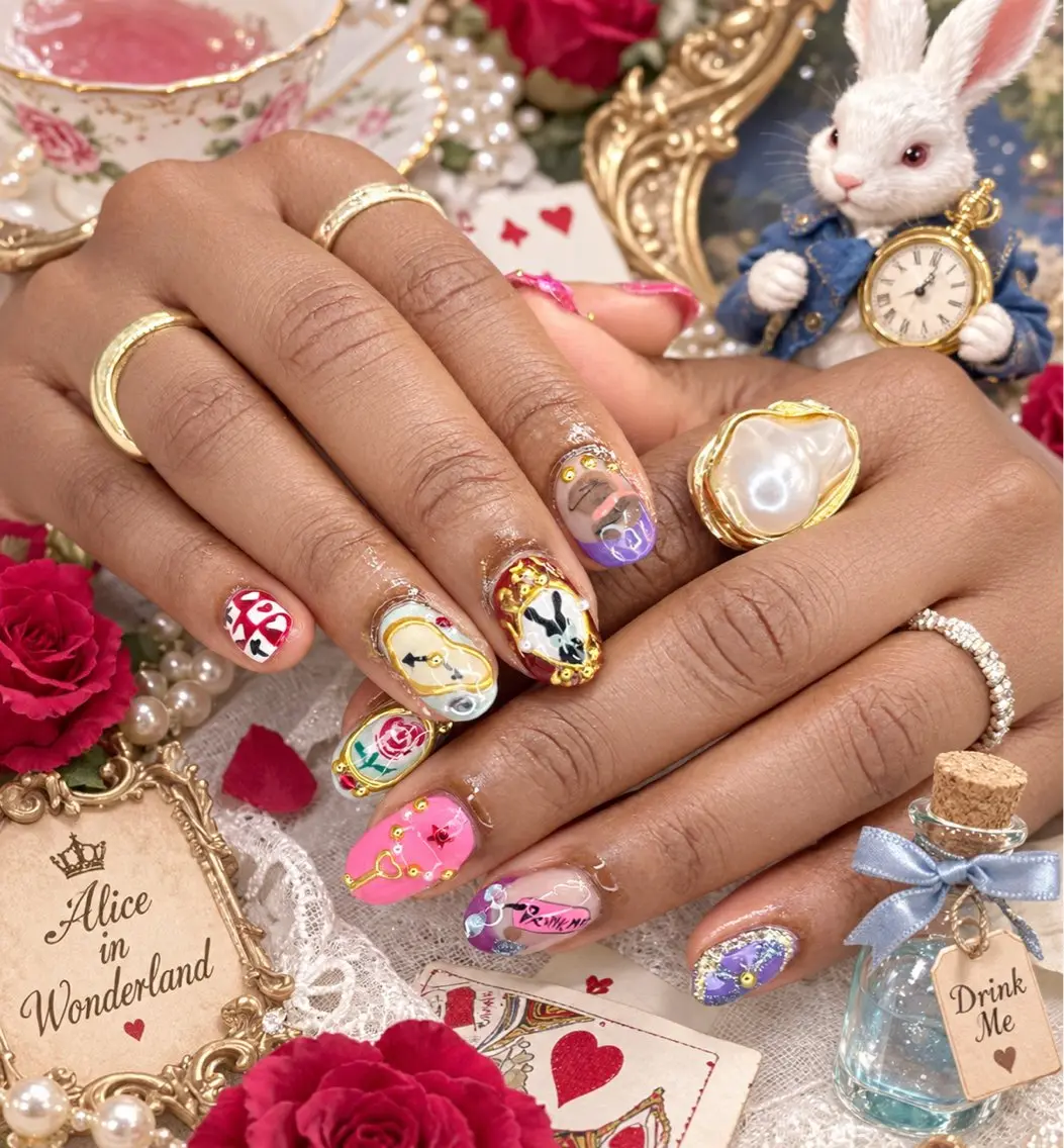 ネイル アートネイル ハンドネイル akina nailsのネイルデザイン