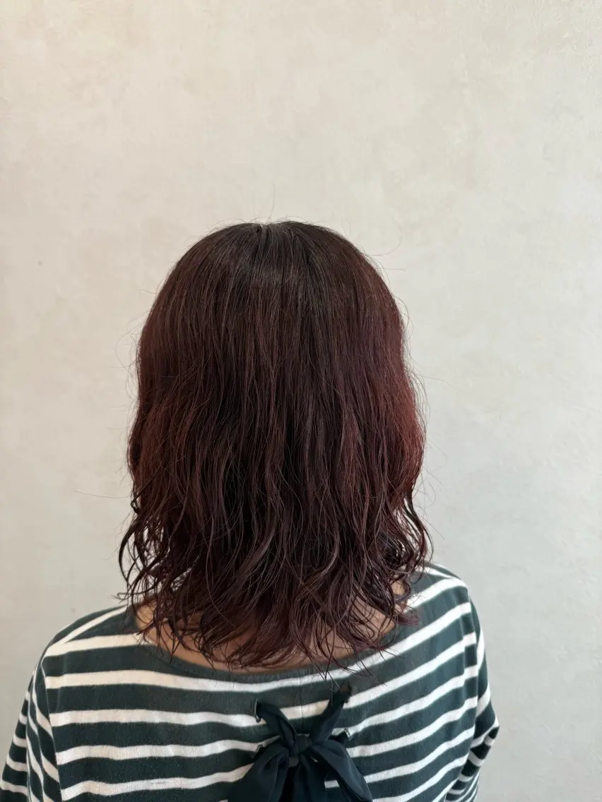 カラー Misaki/坂戸/ 艶カラーのヘアスタイル