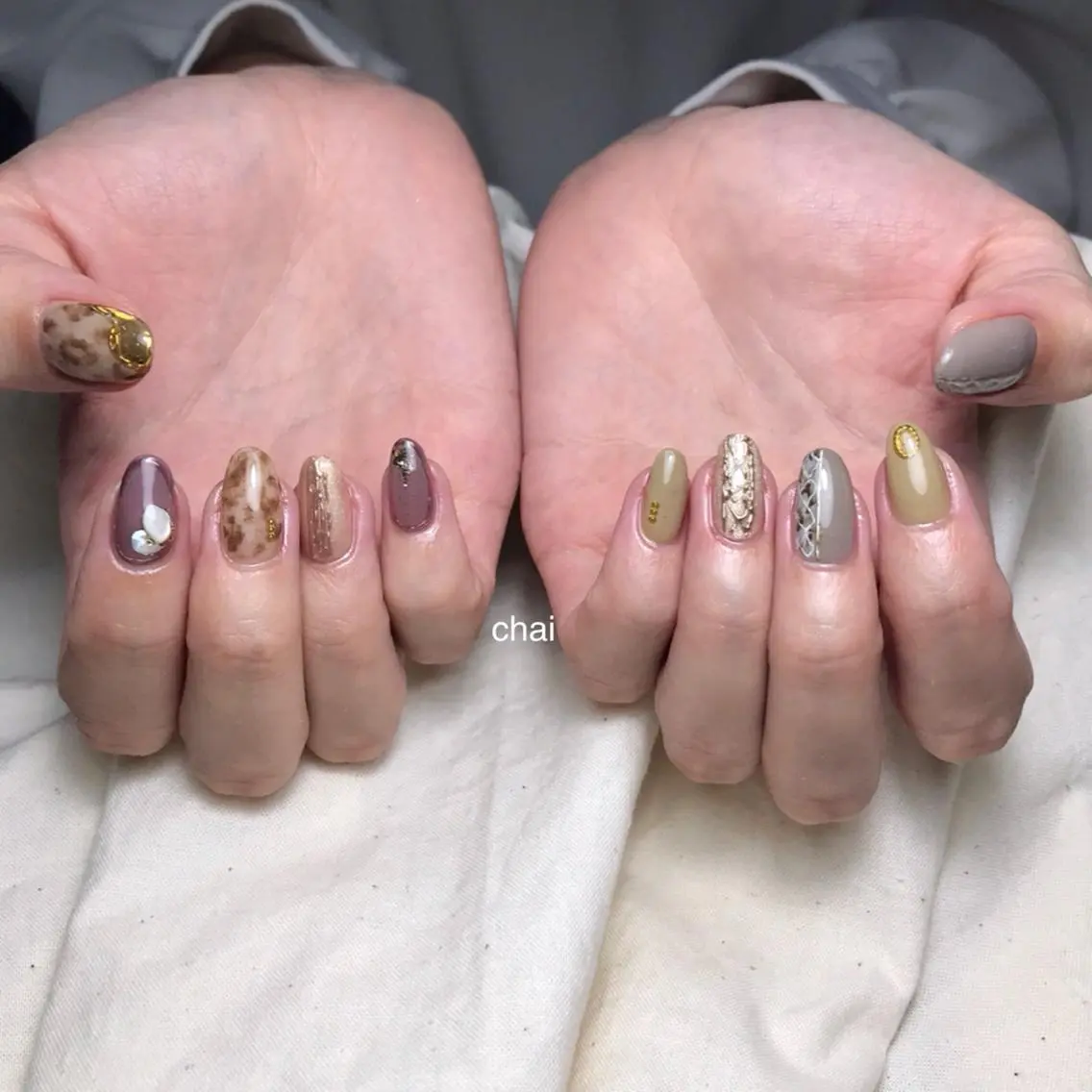 ネイル ハンドネイル chai nail _ai📍鶴橋/桃谷のネイルデザイン