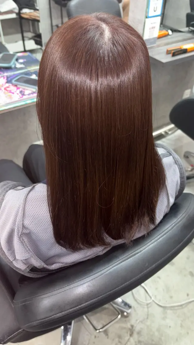 ヘアカラー トリートメント _WHITE Wakanaのヘアスタイル