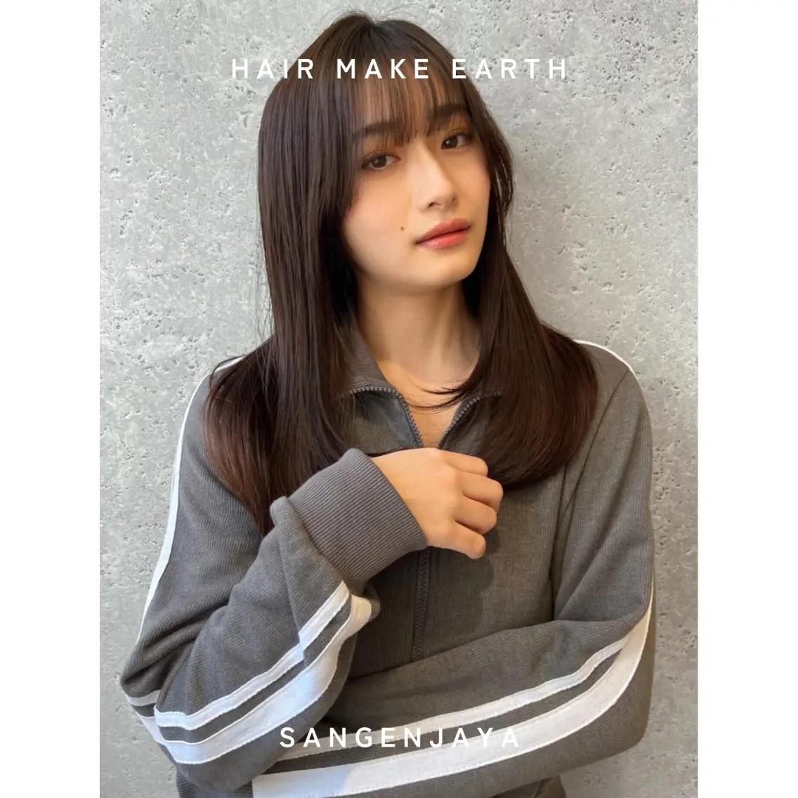ロング hair make earth 🪡のヘアスタイル