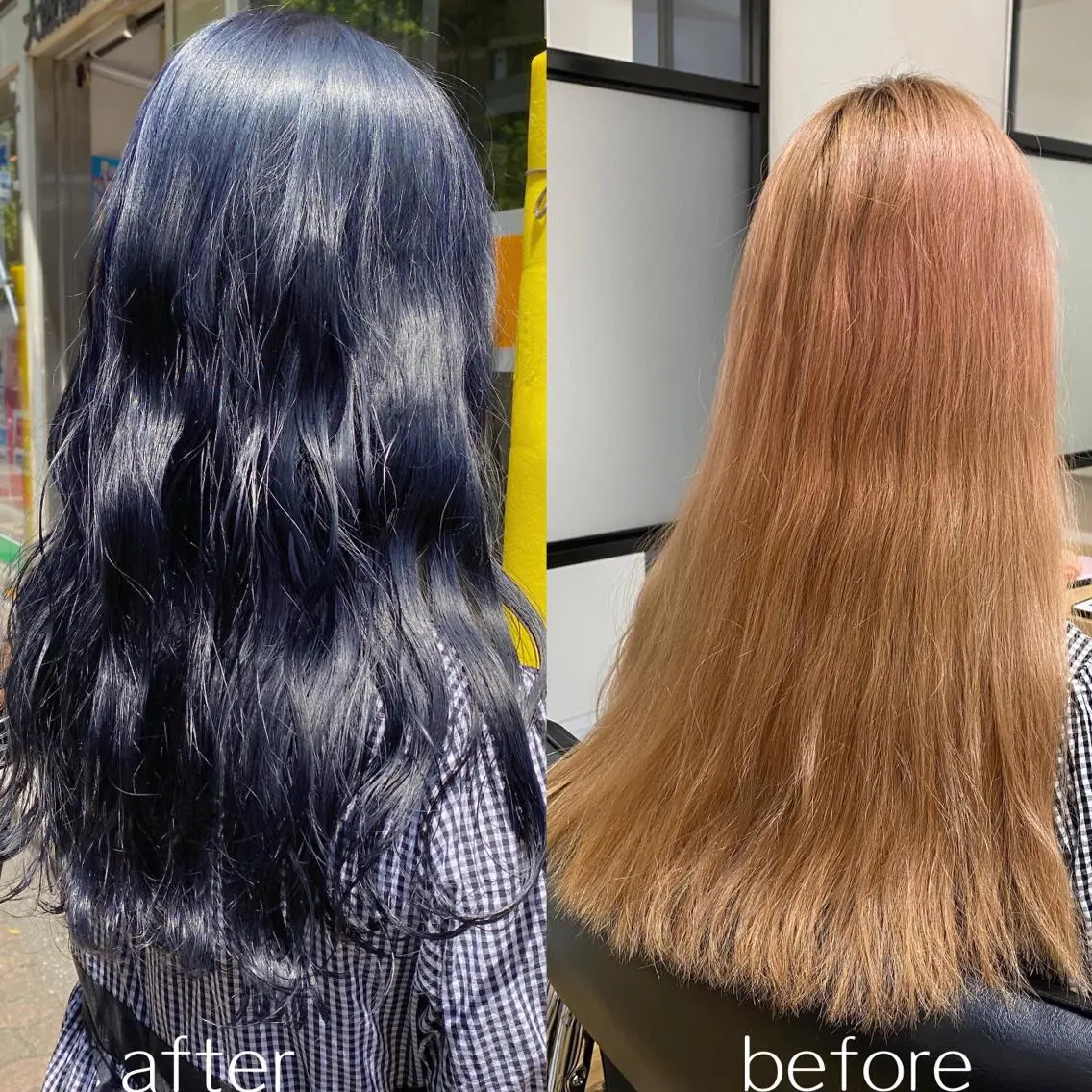 ロング カラー ピンクカラー 色落ちまで可愛い🧚 心斎橋hikaruのヘアスタイル