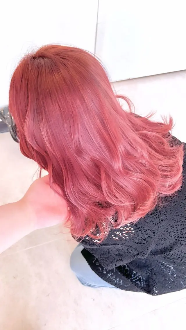 カラー ヘアカラー 矢代 さくらのヘアスタイル