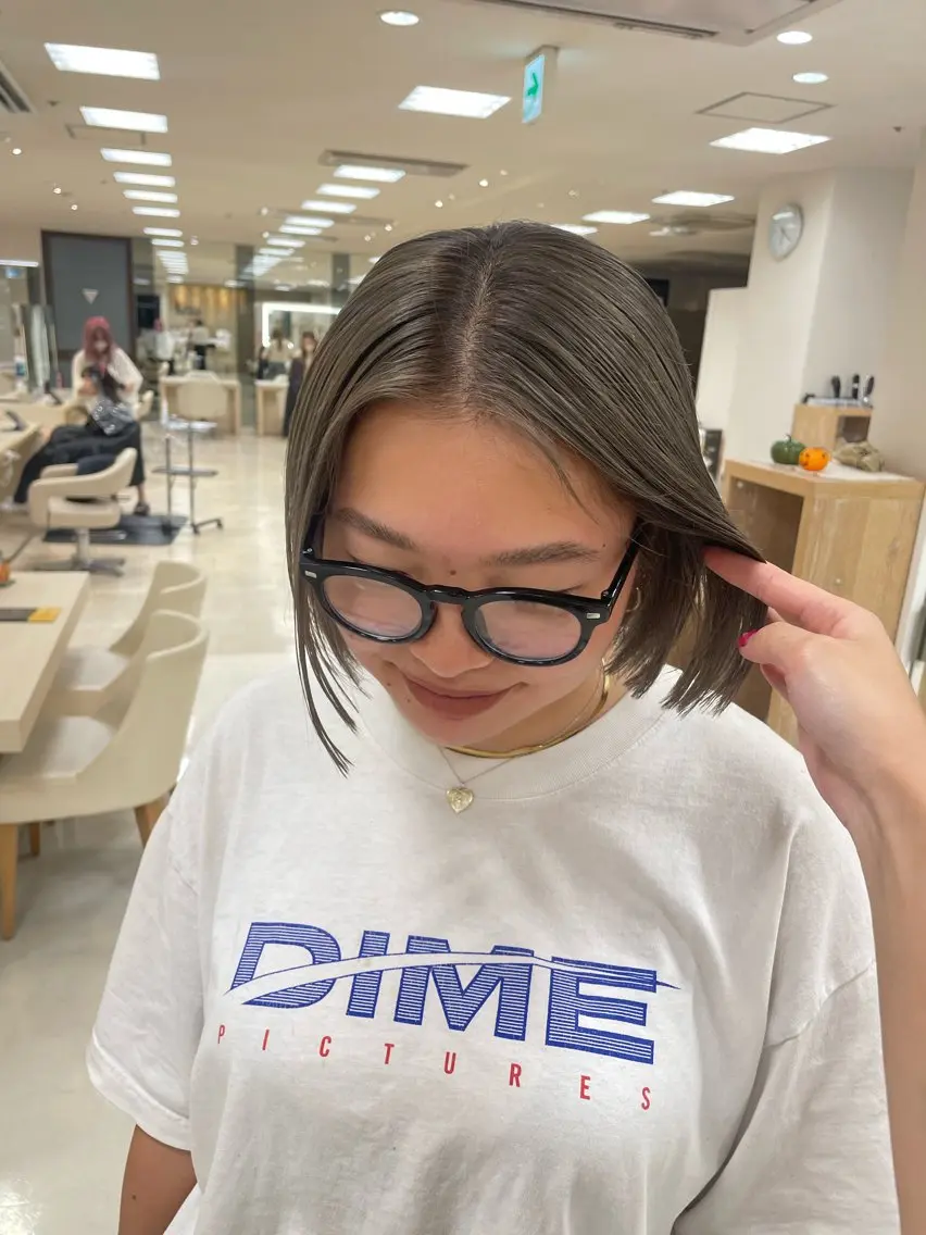 ショート カラー カット ヘアカラー トリートメント ヘッドスパ ヘアセット モデル様募集中 /REIRIのヘアスタイル
