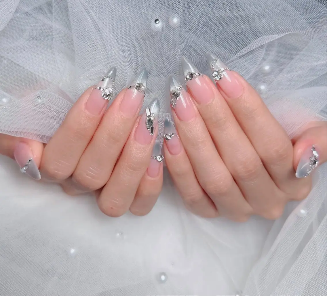 ネイル アートネイル 韓国ネイル 持ち込み ワンホンネイル ハンドネイル Lenie Nail Salonのネイルデザイン