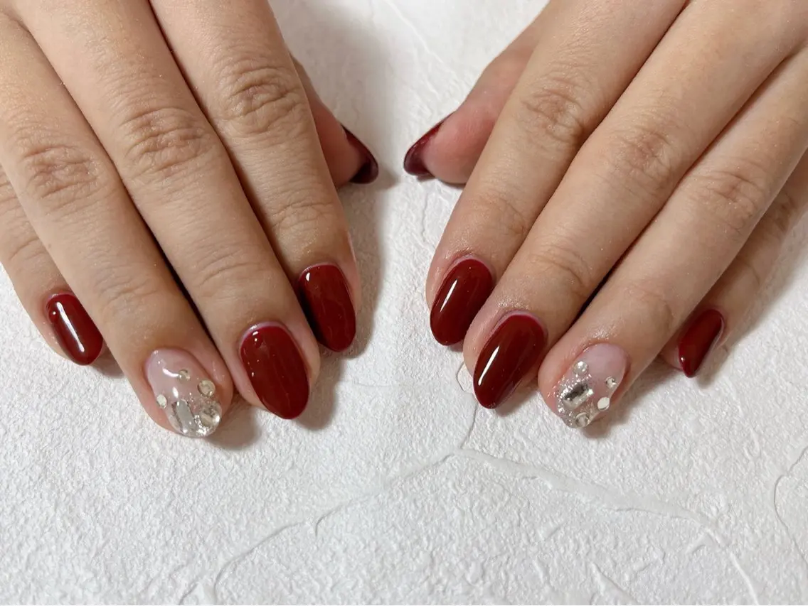 ネイル オーロラネイル フットネイル フレンチネイル ジェルネイル 韓国ネイル ハンドネイル mogunail &blowのネイルデザイン