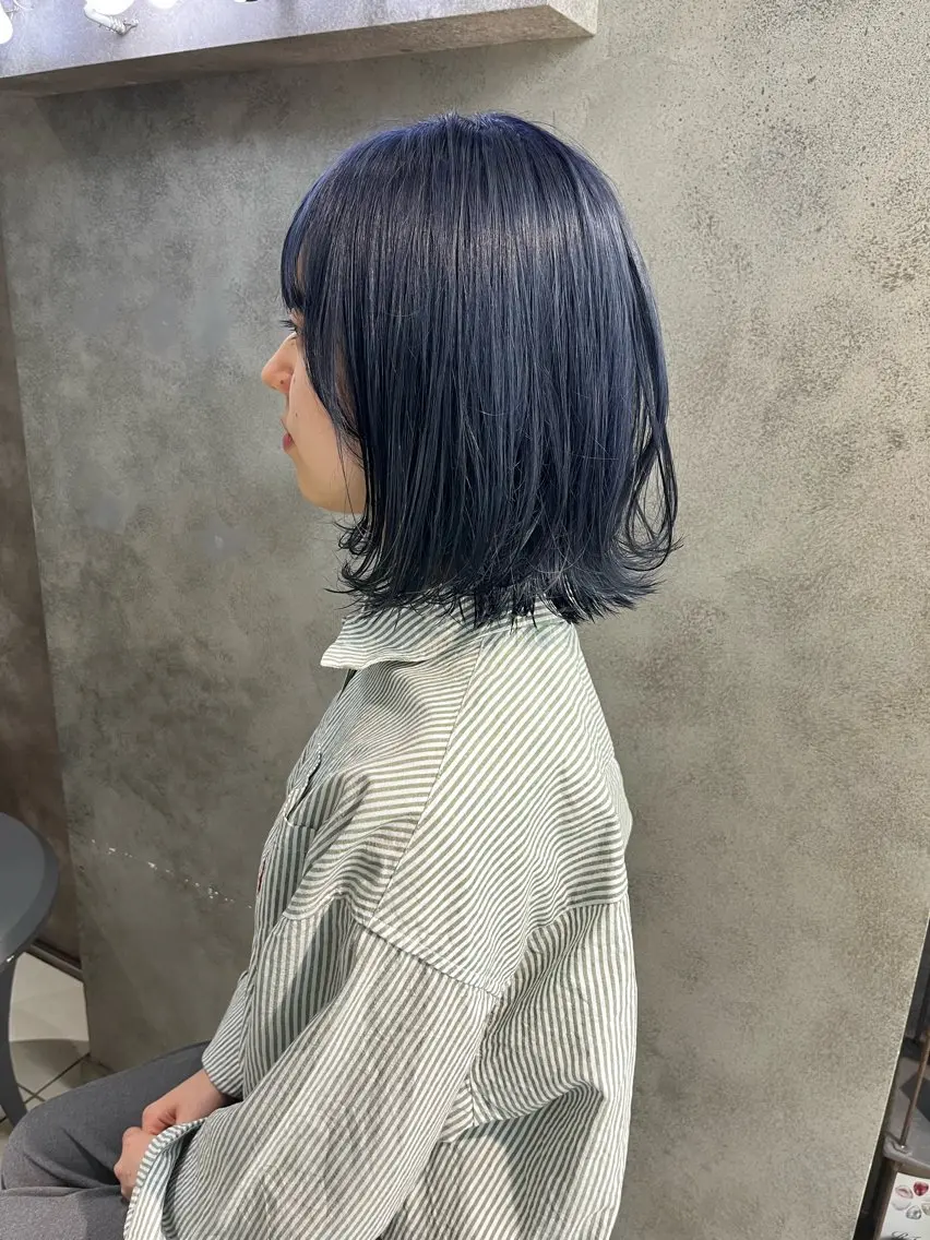 ミディアム カラー ウルフ🦋顔まわり ❤︎ ͛めいのヘアスタイル