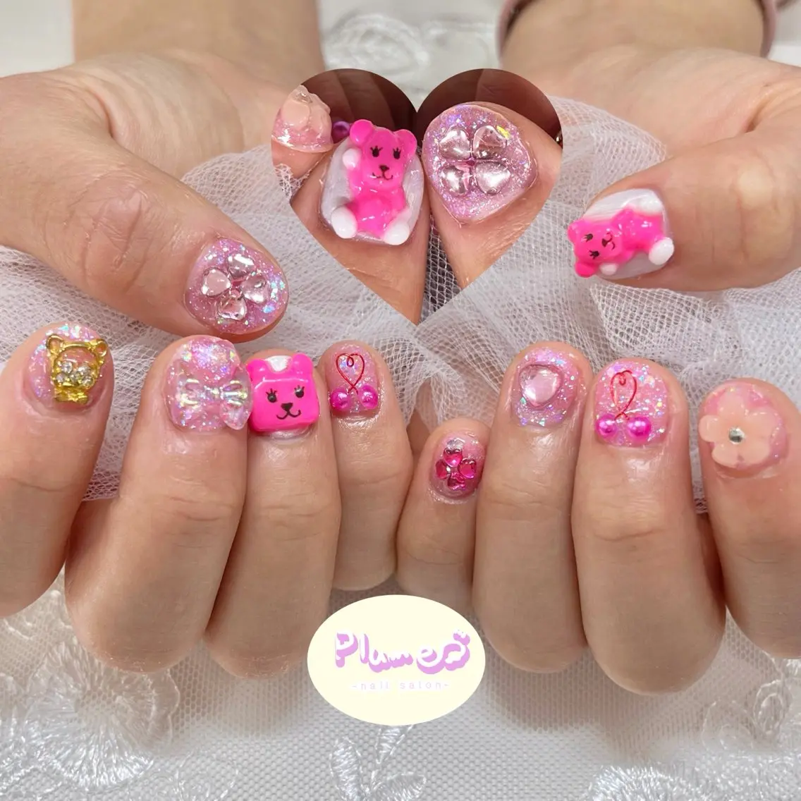 ネイル ハンドネイル plume nail ☆韓国ネイルのネイルデザイン
