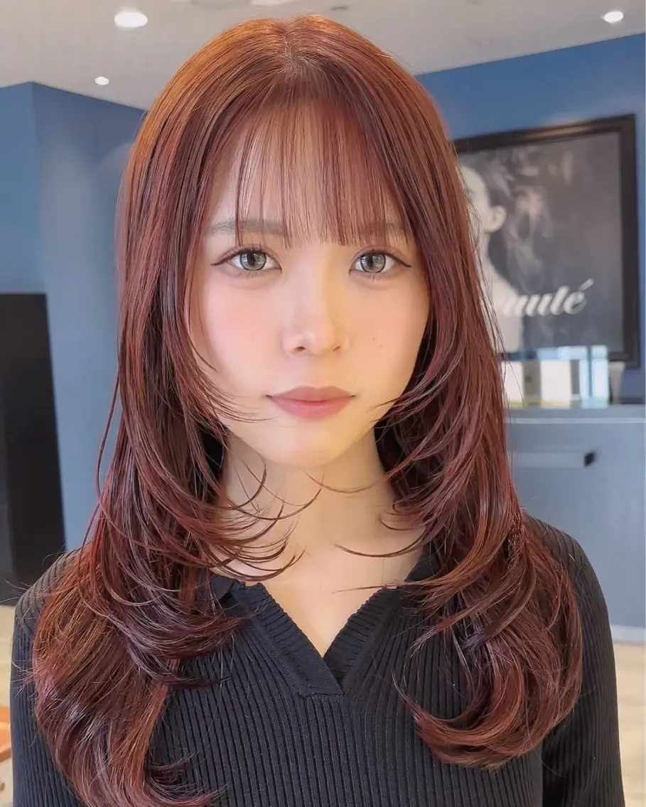 ミディアム カノ レイヤー/似合わせのヘアスタイル