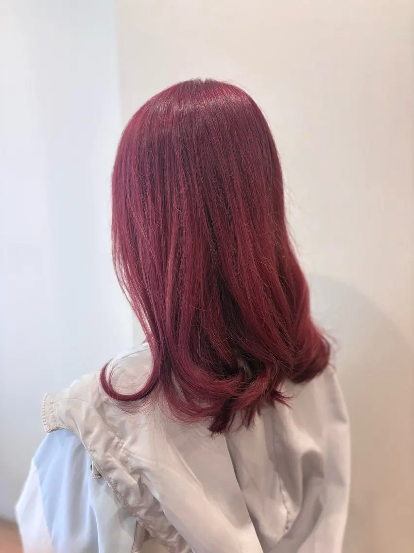 ミディアム カット ヘアカラー sakura💭🍓 CIEL四条河原町のヘアスタイル