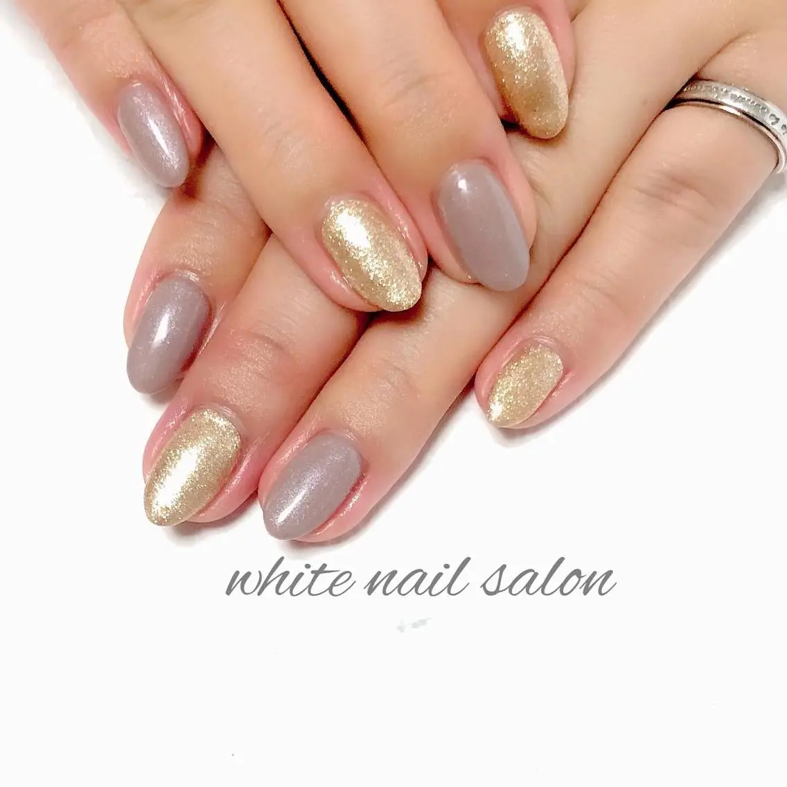 ネイル ジェルネイル ハードジェル 持ち込み シンプルネイル ソフトジェル white nail salonのネイルデザイン