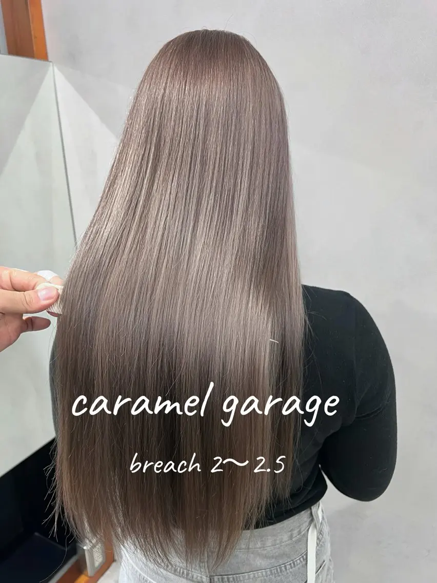 セミロング カラー ヘアアレンジ グレージュ トリートメント ヘアカラー トリートメント 大宮/山口 竣也のヘアスタイル