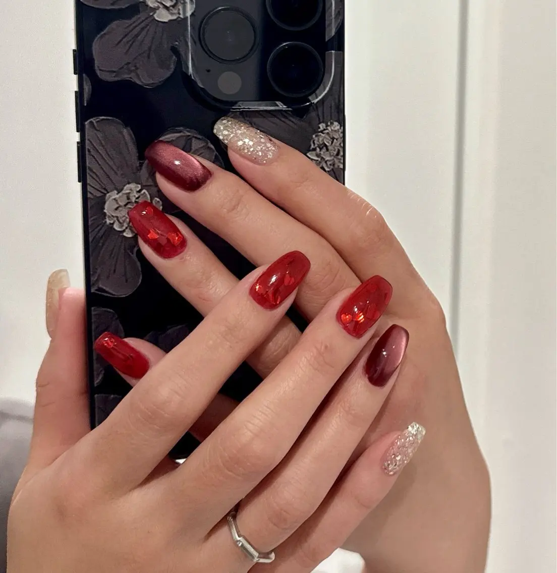 ネイル ハート plum nailのネイルデザイン