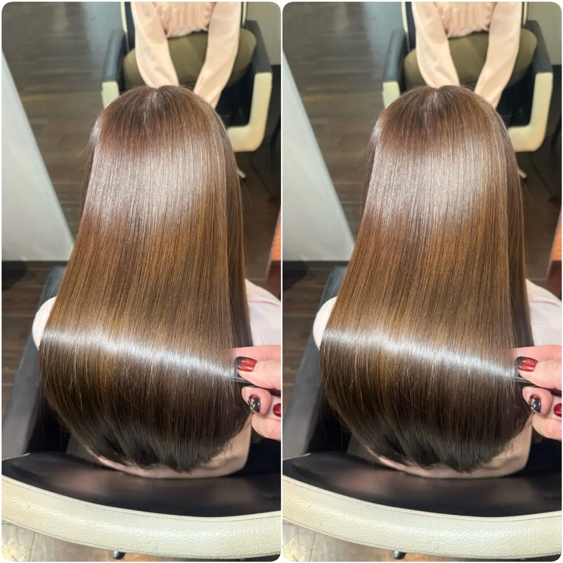 ロング カラー カット ヘアカラー トリートメント ヘッドスパ 🌹ULTOWA🌹 髪質改善/縮毛/店長のヘアスタイル