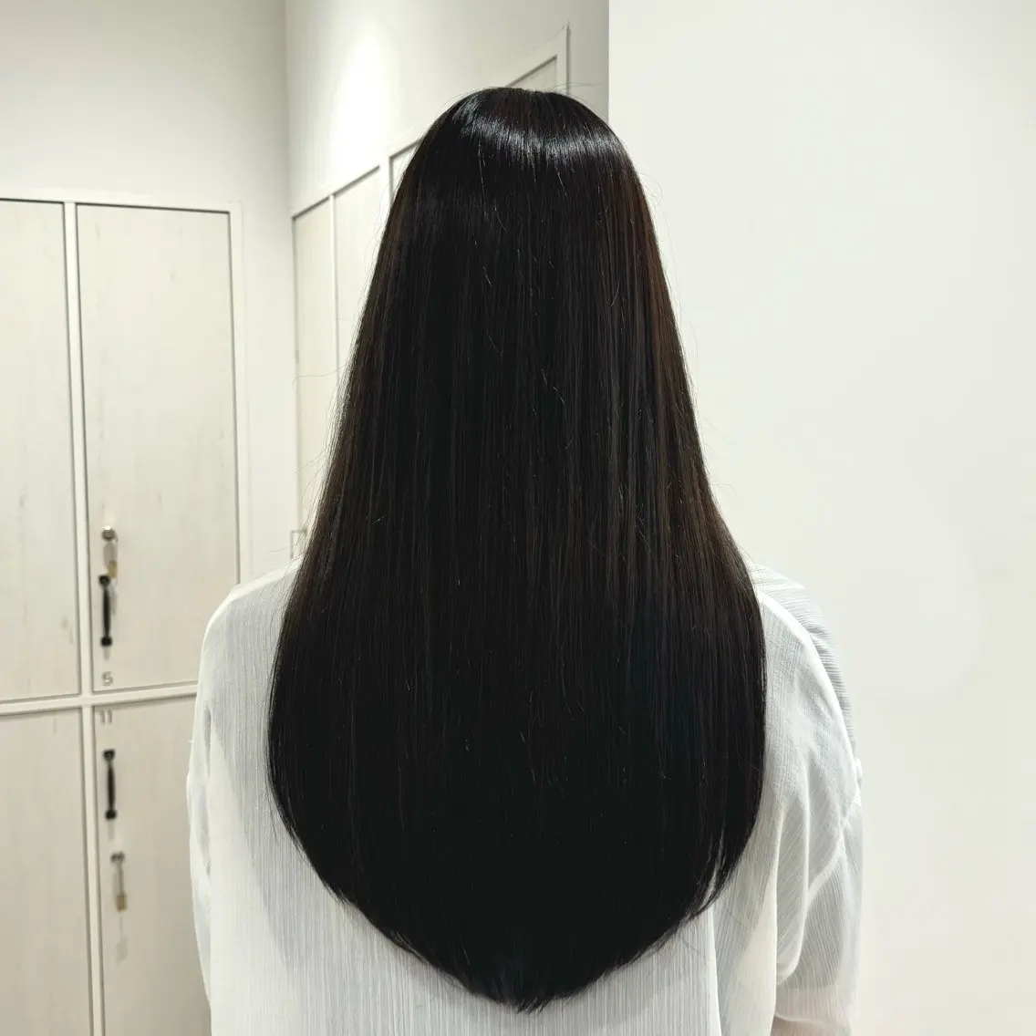 トリートメント ‎‎りな‪🪽カット /縮毛/透明感カラーのヘアスタイル