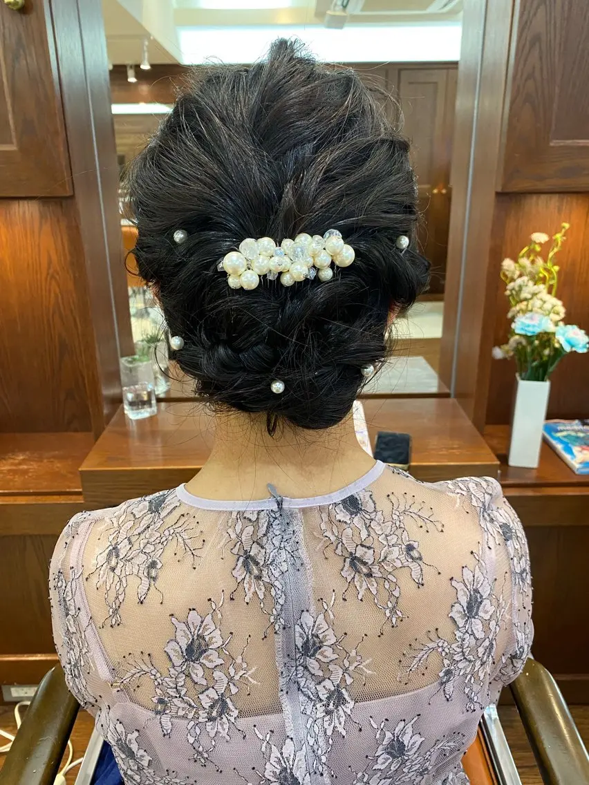 ミディアム 長谷川 礼子🌐🌿のヘアスタイル