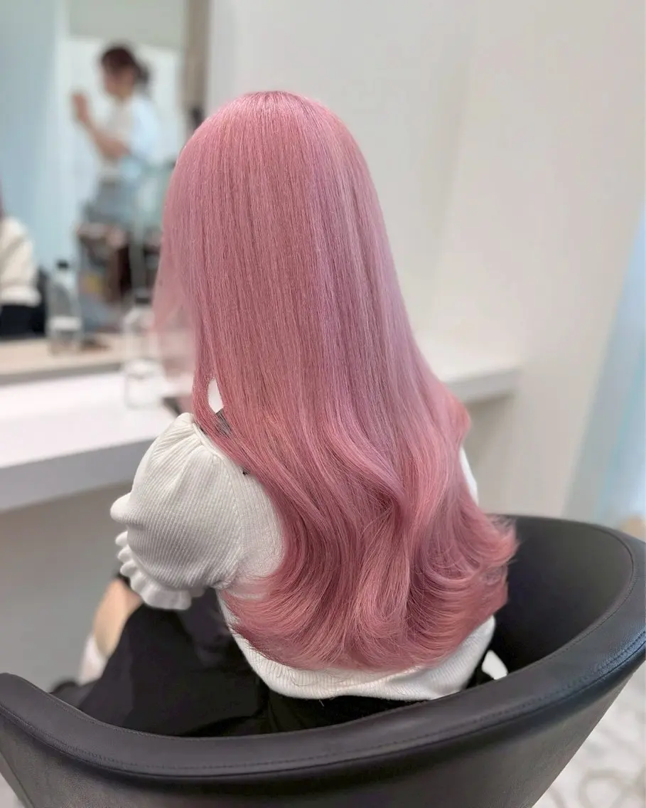 🎀ハイブリーチ(ブリーチ2回)+カラー+トリートメント付🎀の写真