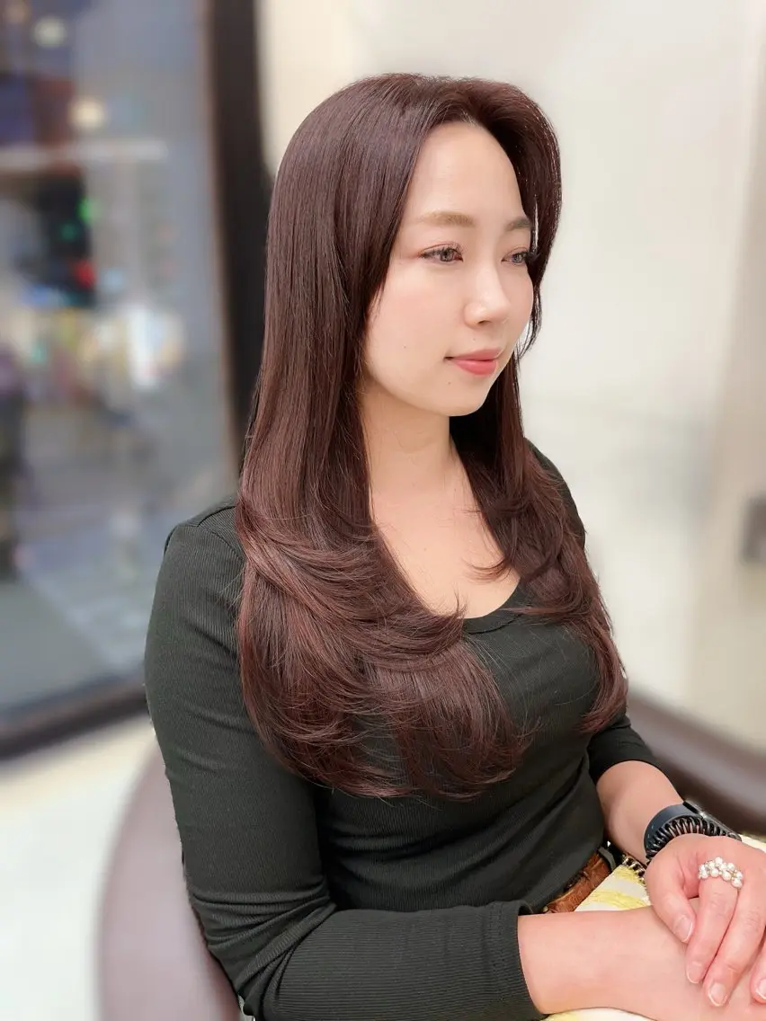 ロング wil西宮レイヤー 西村徹のヘアスタイル