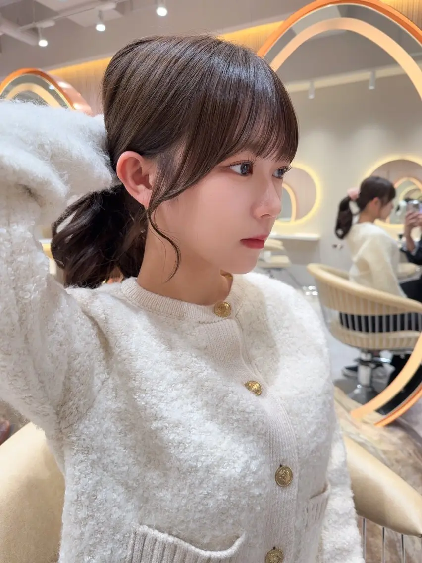セミロング カット ヘアカラー トリートメント 縮毛矯正✨🫧 レイヤー川村利幸のヘアスタイル