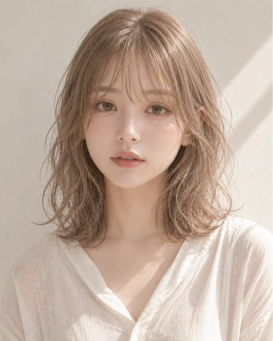 ミディアム カラー ヘアカラー ヘアアレンジ 表参道 💠Ayano💠のヘアスタイル