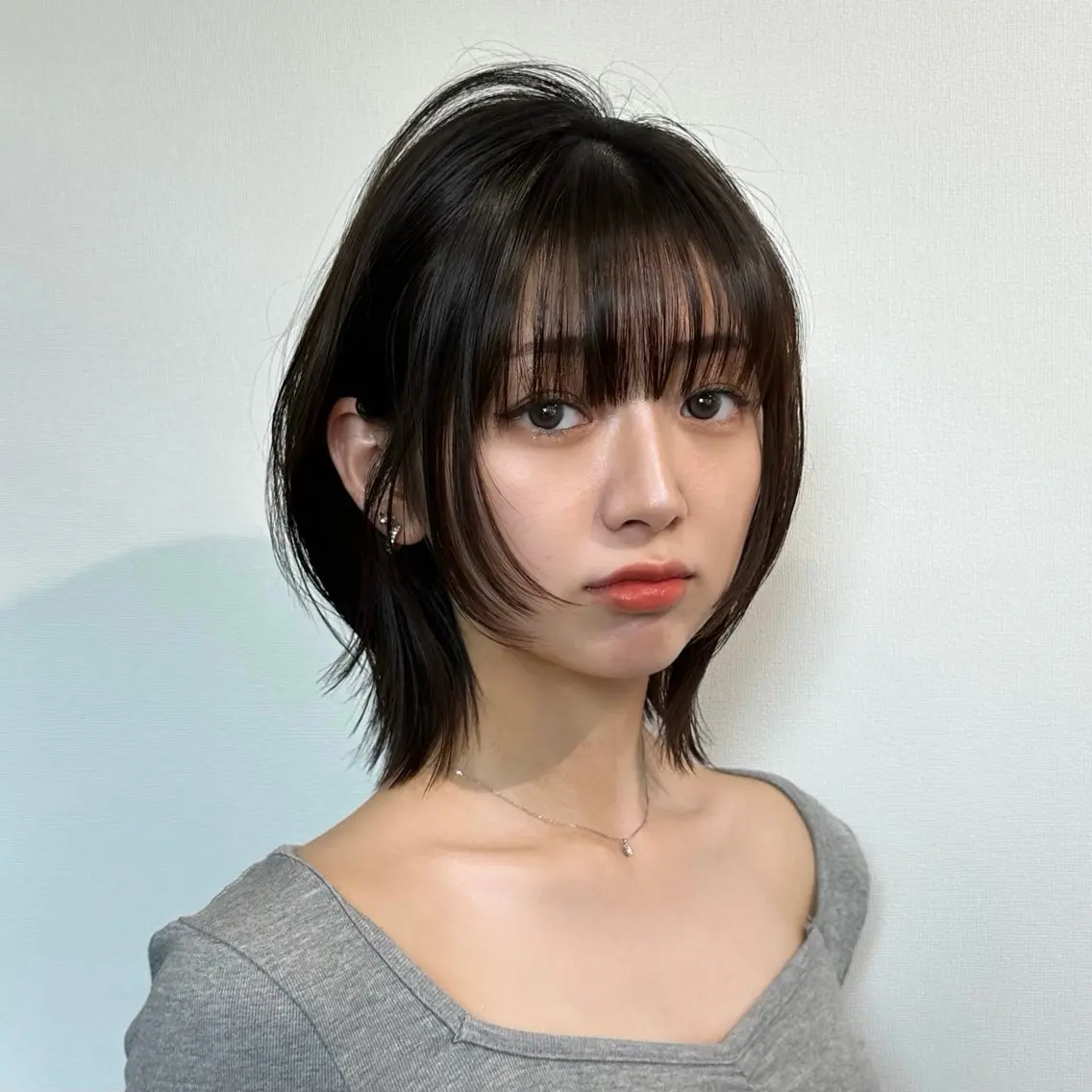 ショート ボブ レイヤーカット ボブ/透明感 カラー ໒꒱⋆꙳ゆいなのヘアスタイル