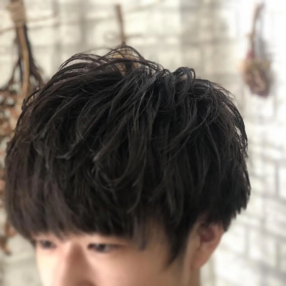 ショート パーマ メンズ マッシュ メンズパーマ ニュアンスパーマ カット パーマ 🌸Cielo🌸 KENのヘアスタイル