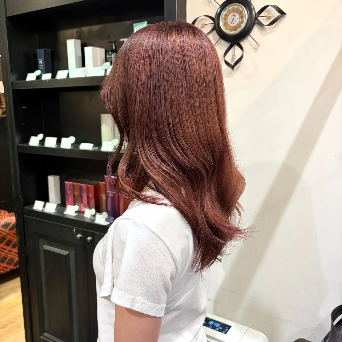 セミロング ヘアカラー 植野 さくらのヘアスタイル