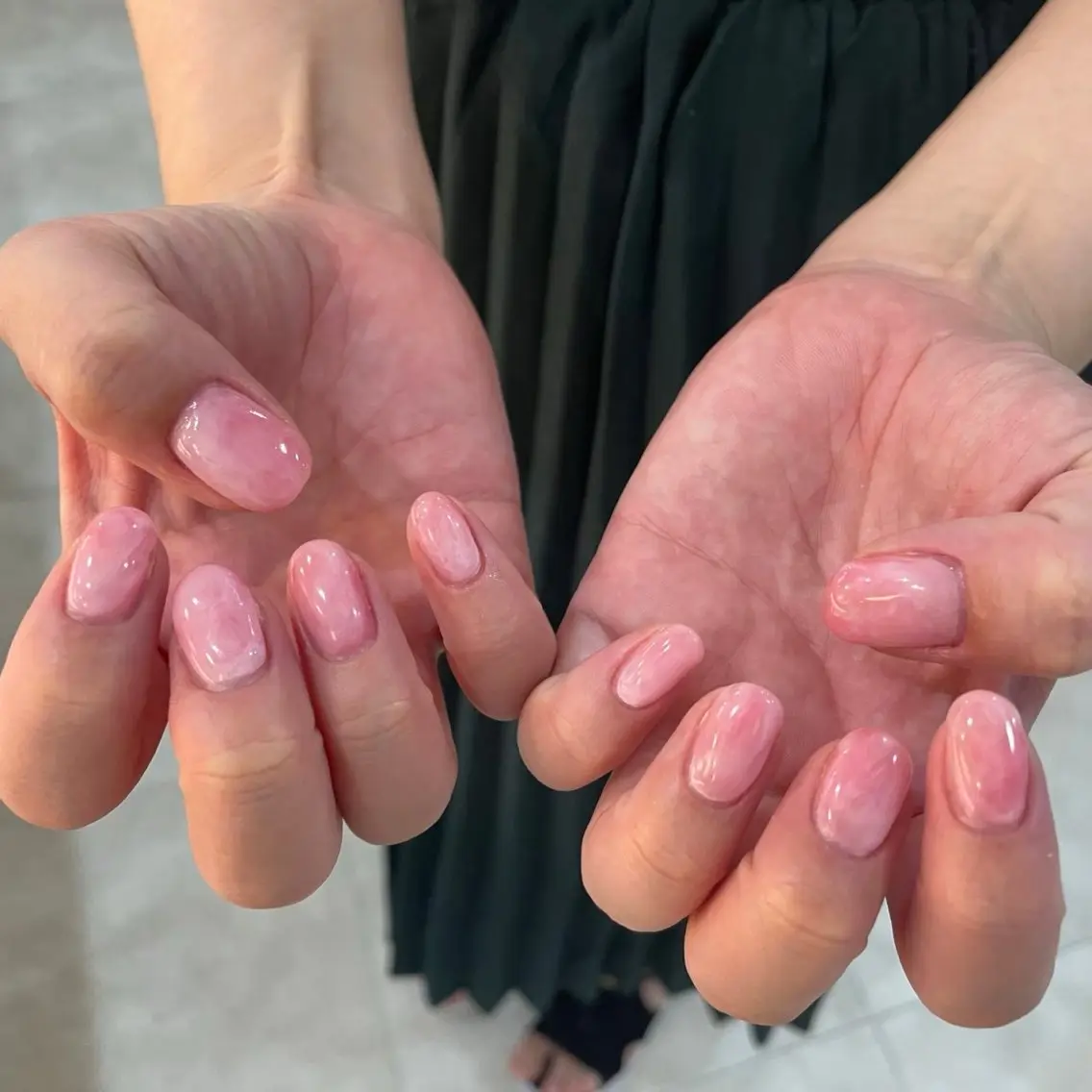 ネイル ハンドネイル Hata nail 🎀個性派ニュアンスのネイルデザイン