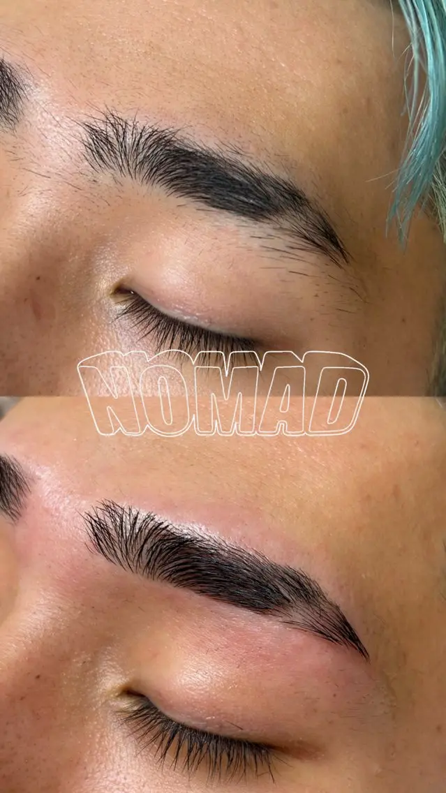 メンズ アイブロウ ワックス脱毛 眉カット 長堀橋/NOMAD メンズアイブロウaiの眉毛・アイブロウイメージ