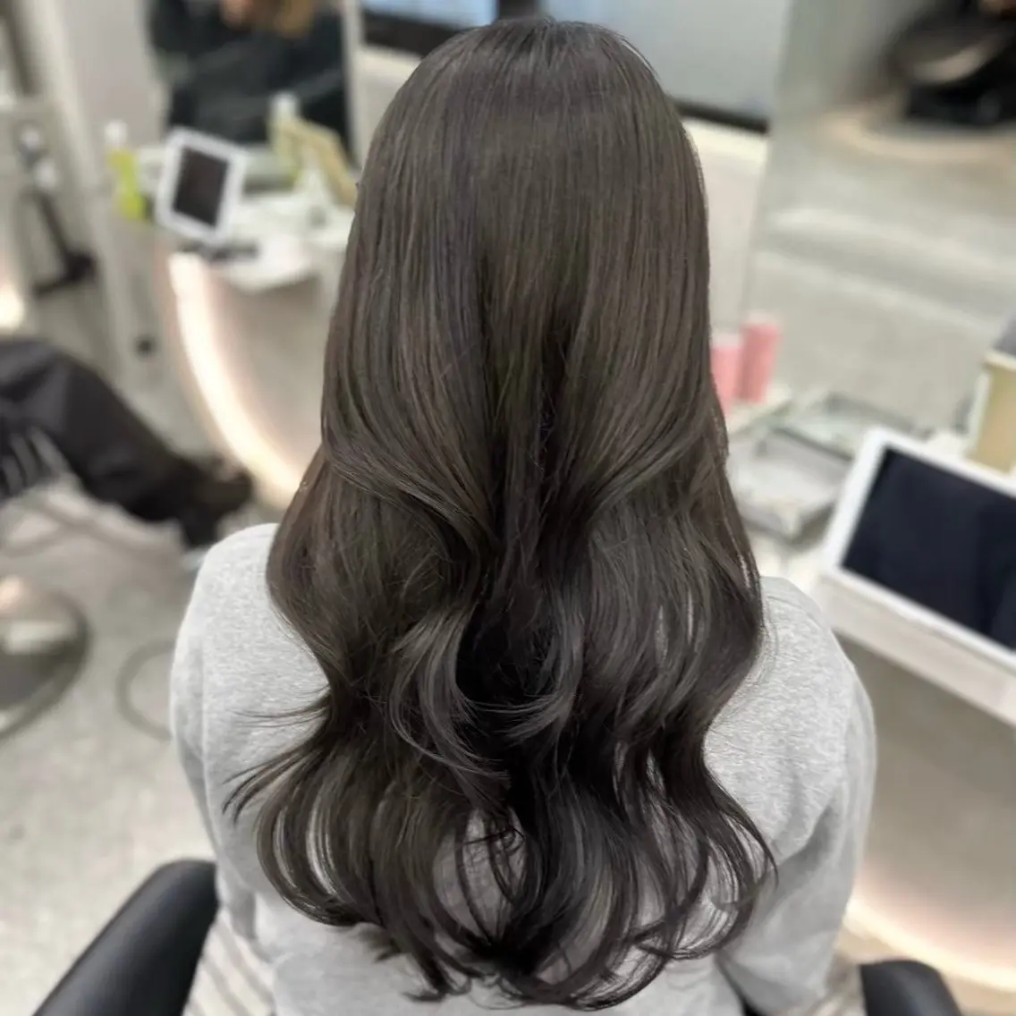 ロング ヘアカラー トリートメント 🎀Rimi୨୧ 【♡layer♡】のヘアスタイル