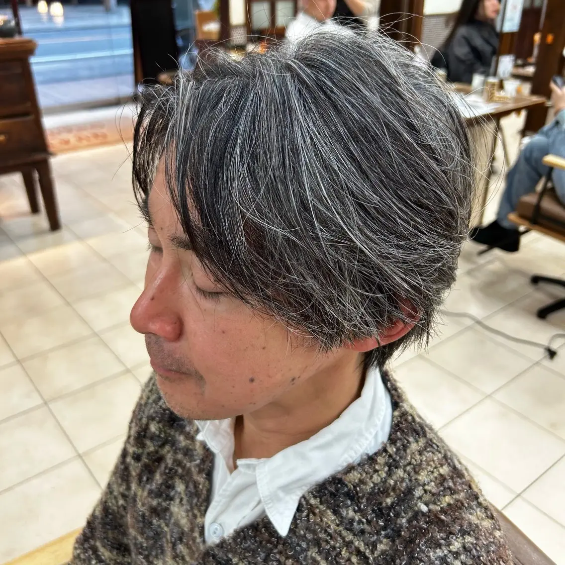 ショート メンズ メンズ特化/カット: パーマ🔥REO🔥のヘアスタイル