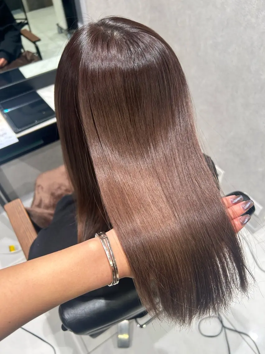 カラー 透明感カラー 透明感カラー /レイヤーカット🪼のヘアスタイル