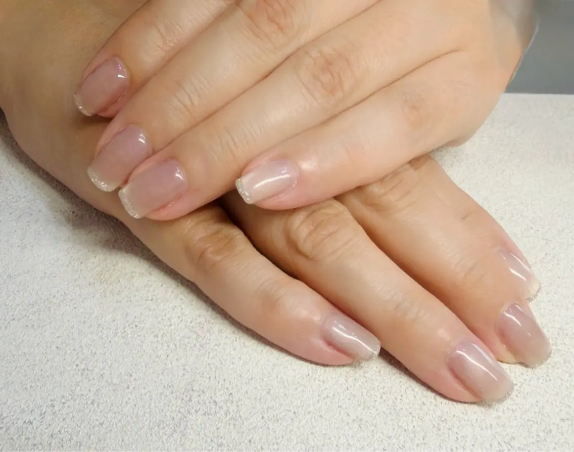 ネイル フレンチネイル ラメ(グリッター) マグネットネイル ハンドネイル Nail salon Lino*aのネイルデザイン