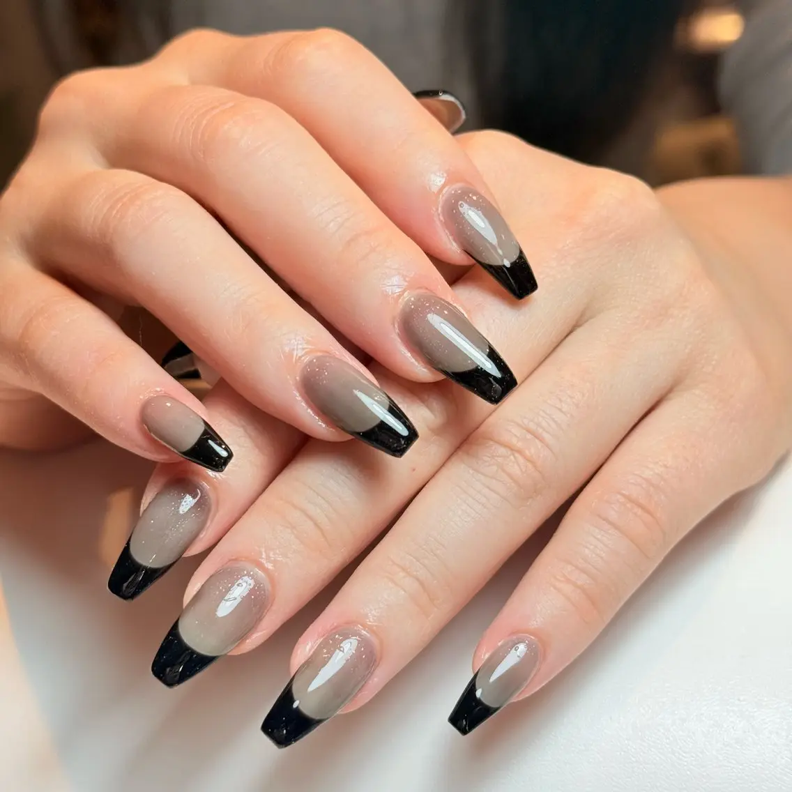 ネイル アートネイル チークネイル フレンチネイル グラデーション キラキラネイル ハンドネイル Risa_ Nailのネイルデザイン