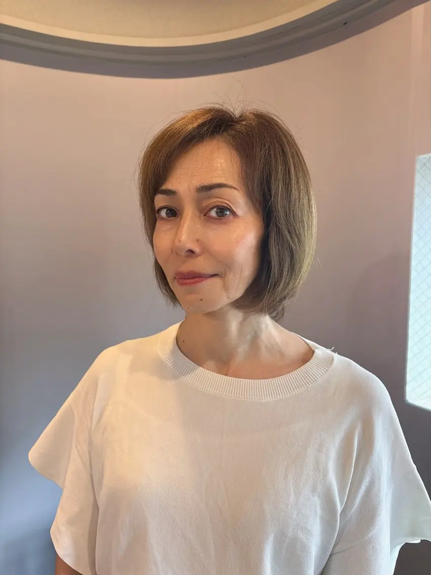カラー ブリーチ ヘアカラー 小峯 淳平のヘアスタイル