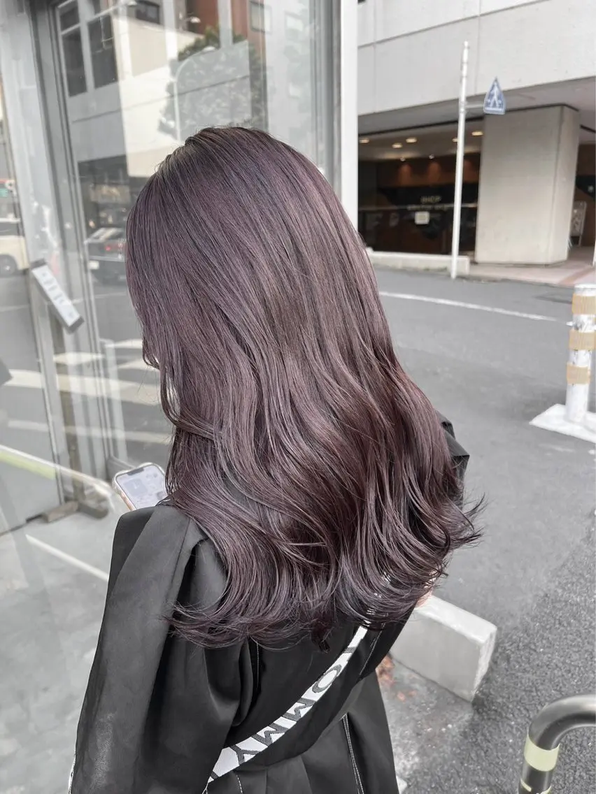 ロング カラー ヘアアレンジ 巻きラク♡レイヤー 🦢こころのヘアスタイル
