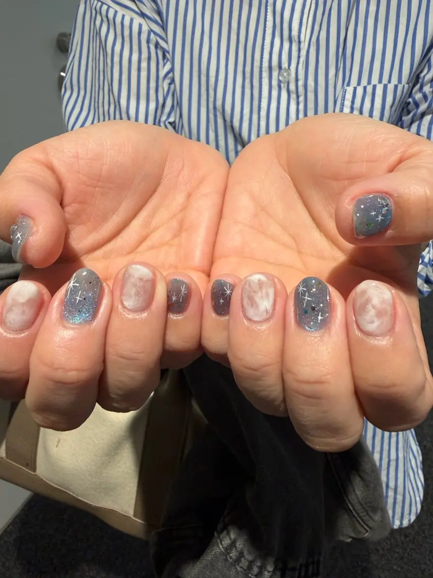 ネイル ハンドネイル VINGTNAIL 土岐果鈴のネイルデザイン