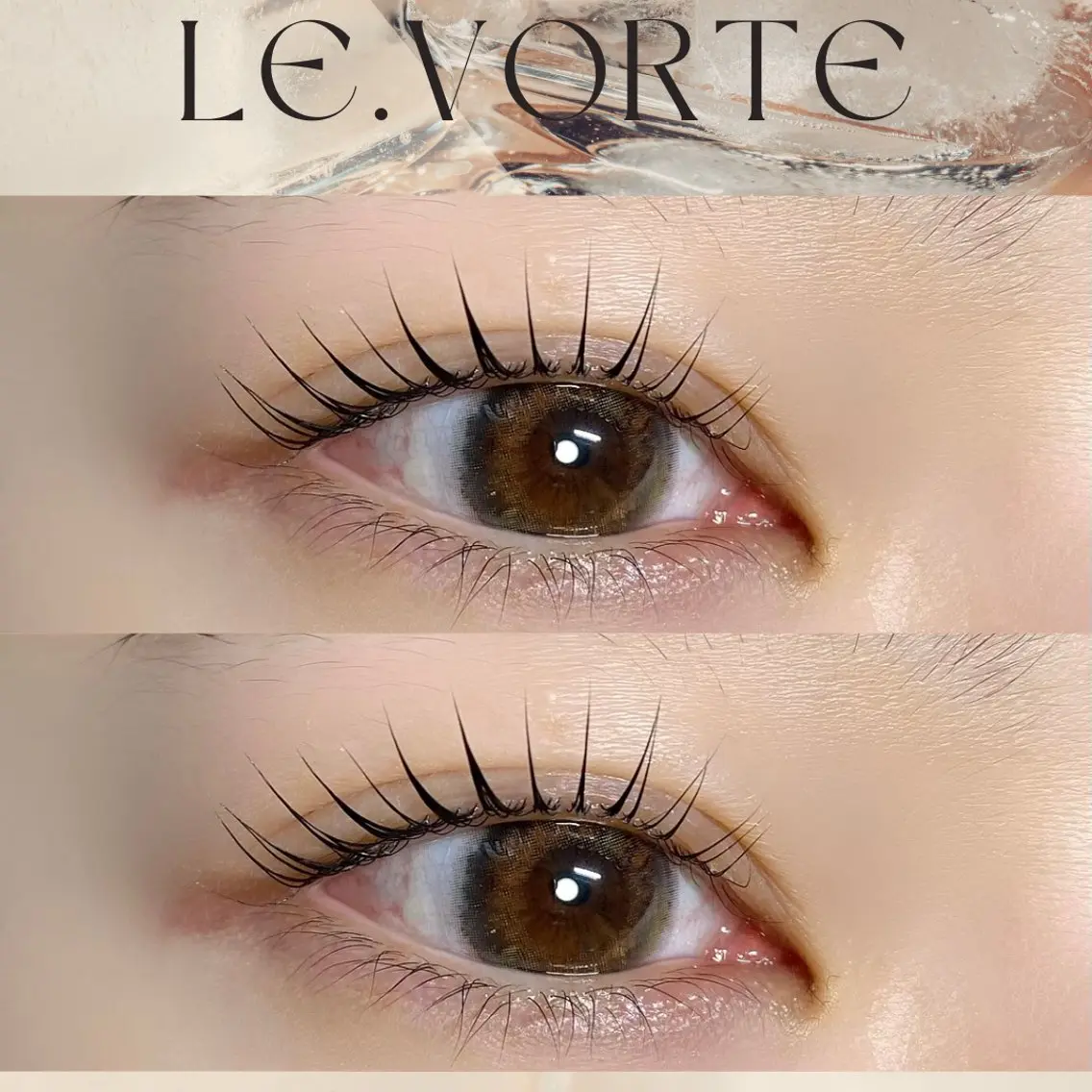マツエク・マツパ パリジェンヌラッシュリフト Le.vorte /nao店長のマツエク・マツパデザイン