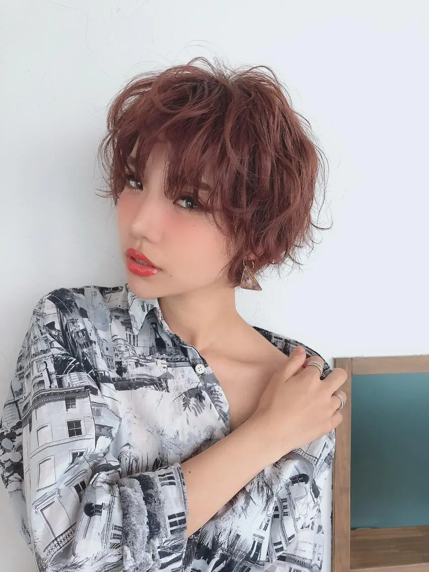 小顔似合わせ◇大人カット☘️レディース＆メンズ☘️『韓国』顔周りレイヤーなどもOK◇60分～90分の写真