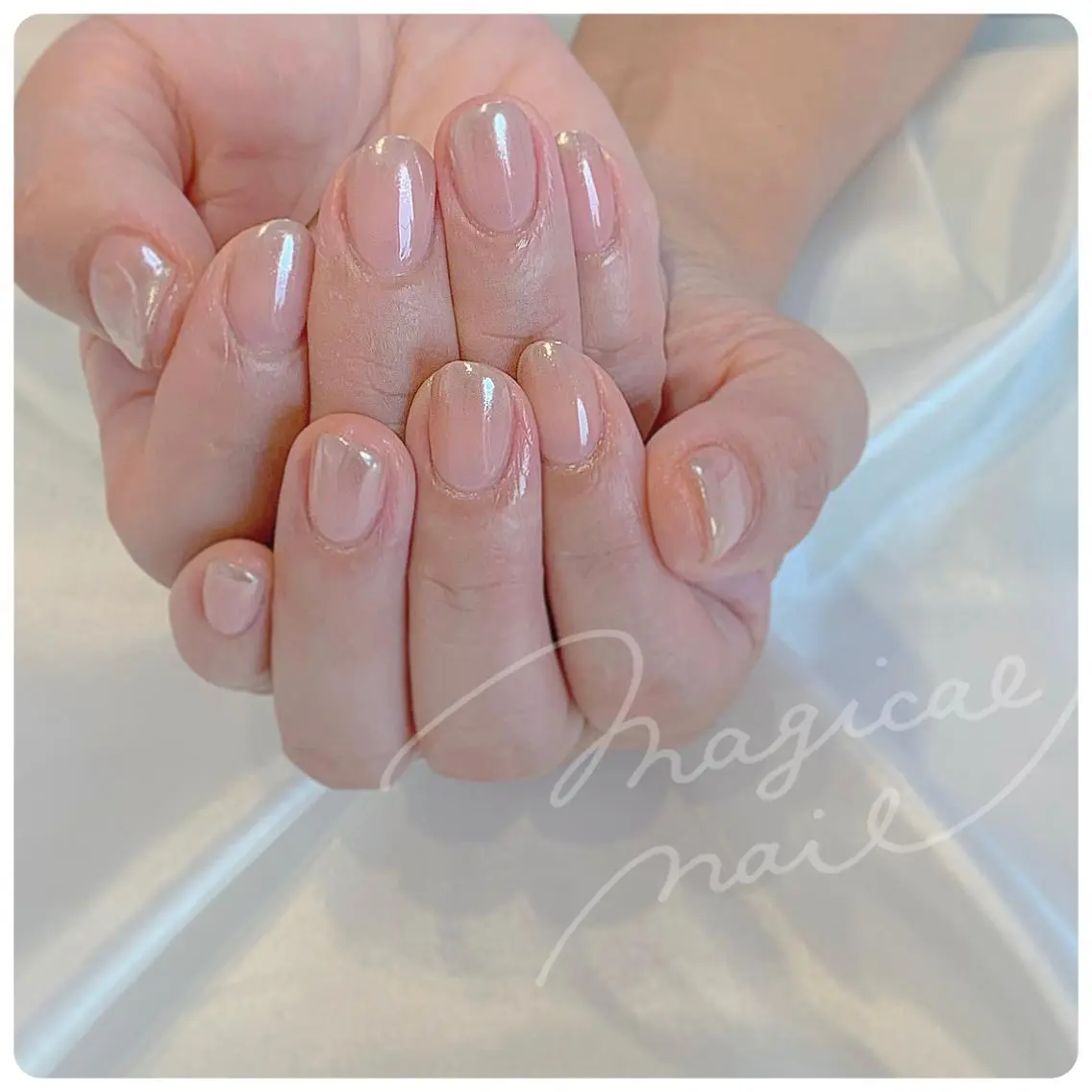 ネイル グラデーション ミラーネイル magical nailのネイルデザイン