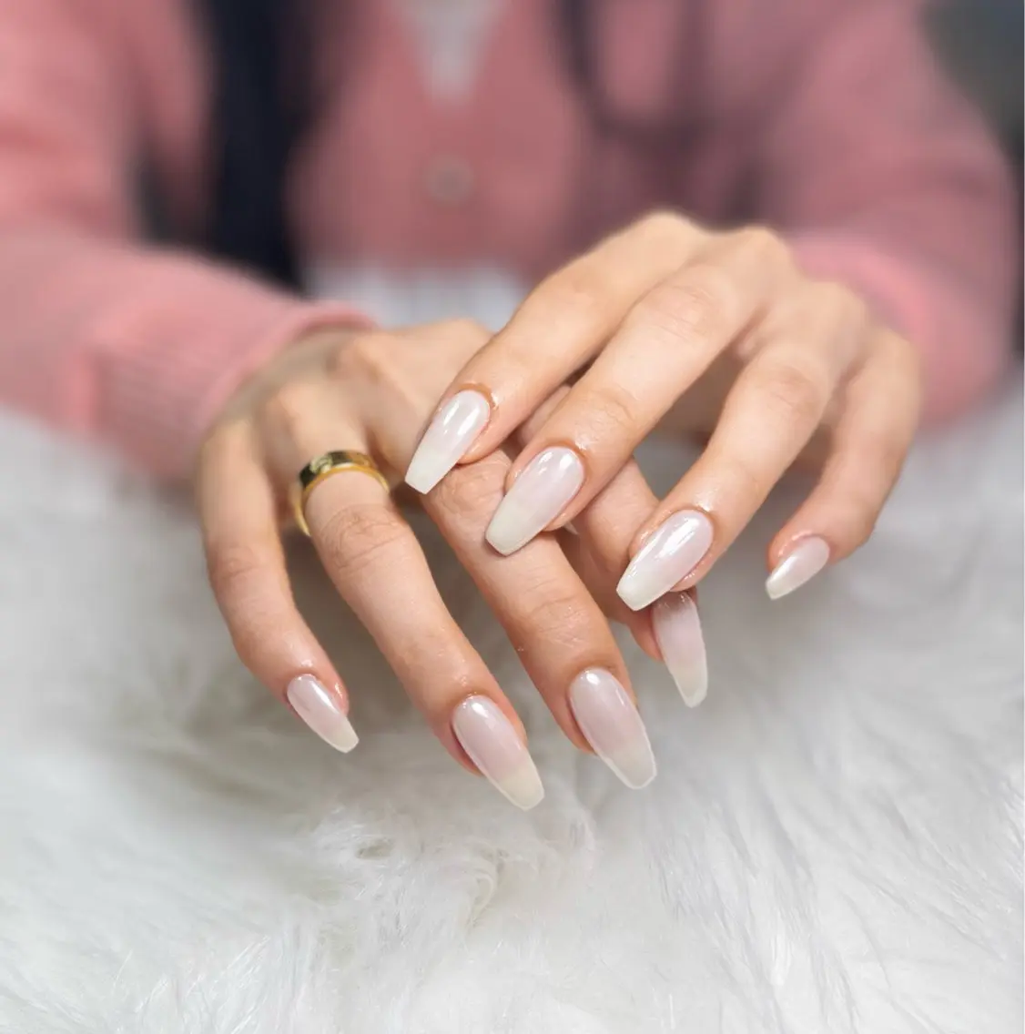 ネイル オーロラネイル チークネイル フットネイル フレンチネイル ジェルネイル Nichi Nailsのネイルデザイン