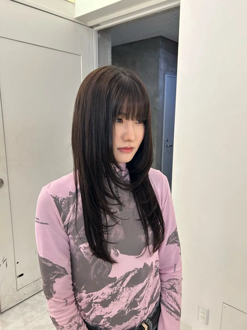 ロング ヘアカラー 🤍ワンホンヘア 🤍Rikuto🤍のヘアスタイル