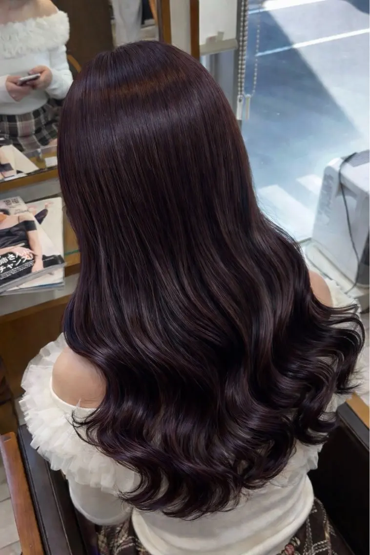 カラー Miwa🦋渋谷/透 明感カラー/韓国ヘアのヘアスタイル