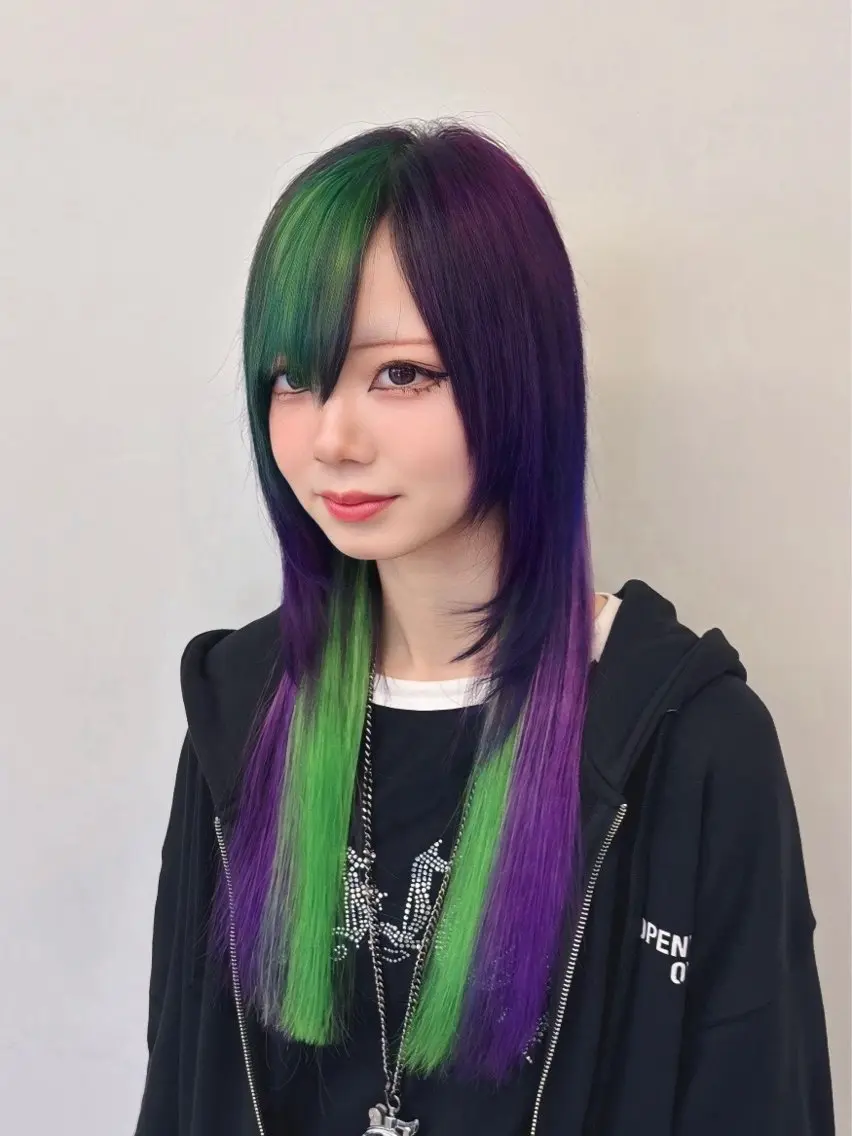 エクステ ☠️地雷ギャル職人⚡ りんのヘアスタイル