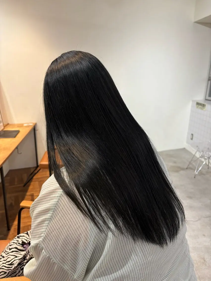 ロング カラー 梅田/カラーモデル 風香のヘアスタイル